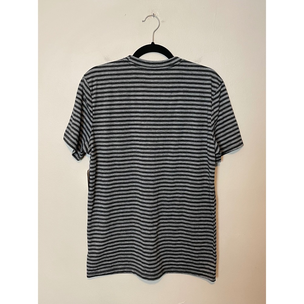 BDG Urban Outfitters Slim Fit Crewneck T-Shirt Striped Triblend‎ Unisex Size L - Picture 3 of 6